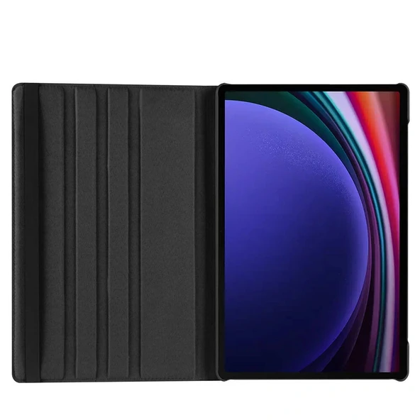 Samsung Tab S10 Ultra Dönebilen Standlı Kılıf - Resim 5