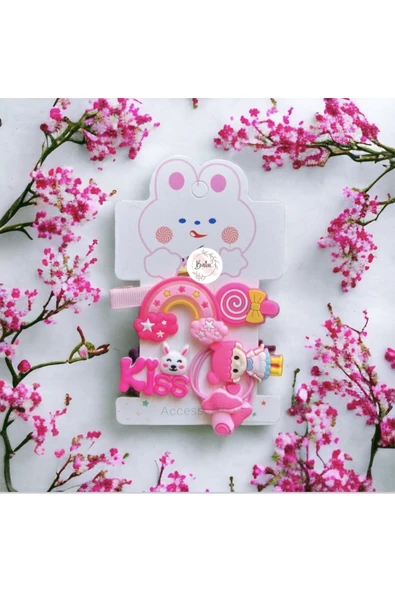 BATU GİYİM Kız Bebek Ve Kız Çocuk Toka Seti - 2