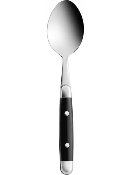 KARACA Alina 36 Parça 6 Kişilik Çatal Kaşık Bıçak Takımı Siyah - 5