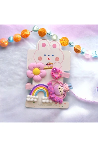 BATU GİYİM Kız Bebek Ve Kız Çocuk Toka Seti