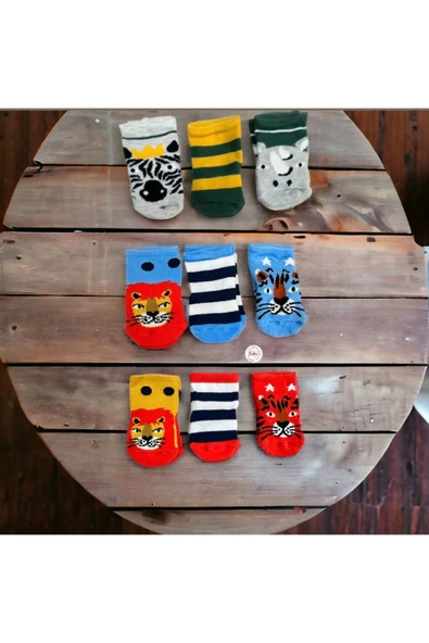 BATU GİYİM YENİDOĞAN BEBEK ÇORAP SETİ - 2