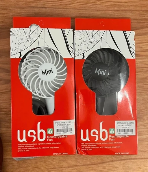 Şarjlı El Tipi Vantilatör - Resim 2