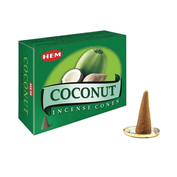 COCONUT - HİNDİSTAN CEVİZİ CONES TÜTSÜ ürün görseli