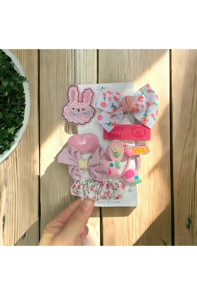 BATU GİYİM KIZ BEBEK VE ÇOCUK TOKA SETİ - 2