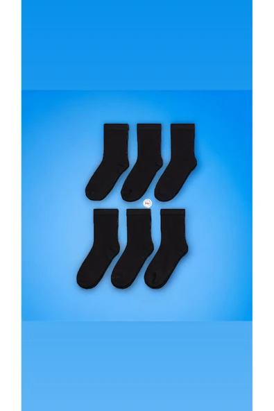 BATU GİYİM Siyah Çorap Seti