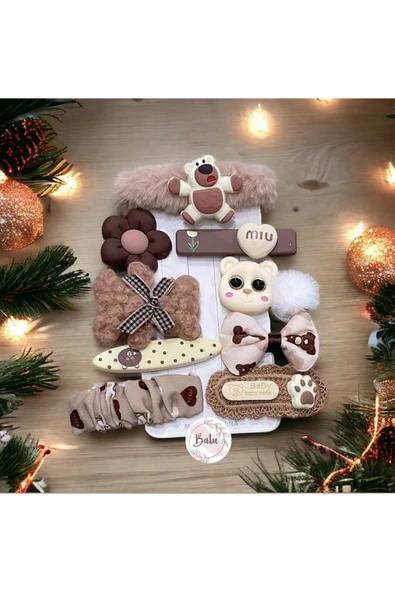 BATU GİYİM Kiz bebek ve çocuk toka seti