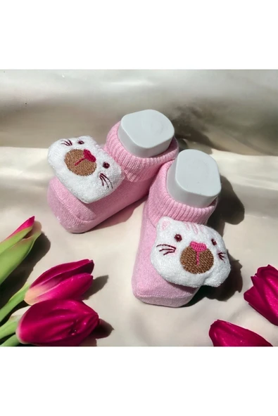 BATU GİYİM Oyuncaklı Çıngıraklı Bebek Çorap