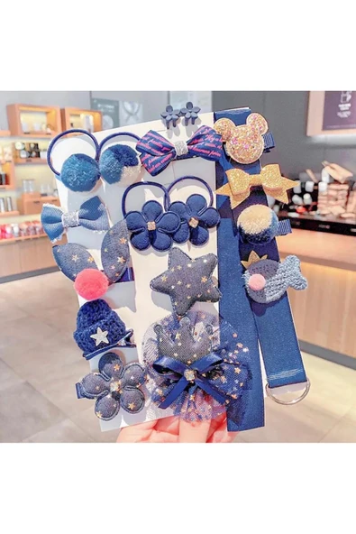 Batu kız bebek ve çocuk kutulu hediyelik toka seti - 6