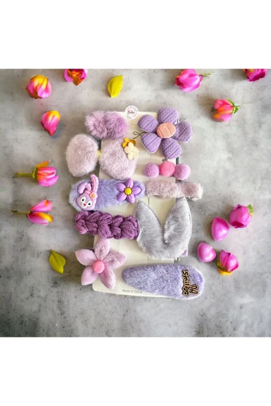 BATU GİYİM KIZ BEBEK VE KIZ ÇOCUK TOKA SETİ