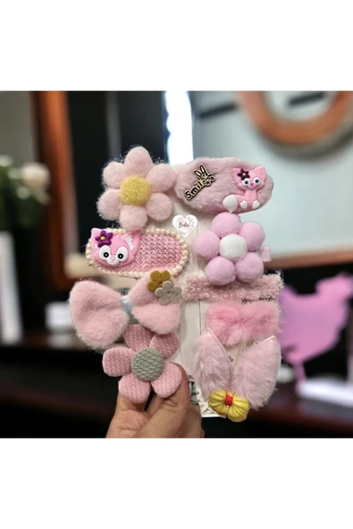 BATU GİYİM KIZ BEBEK VE KIZ ÇOCUK TOKA SETİ - 10