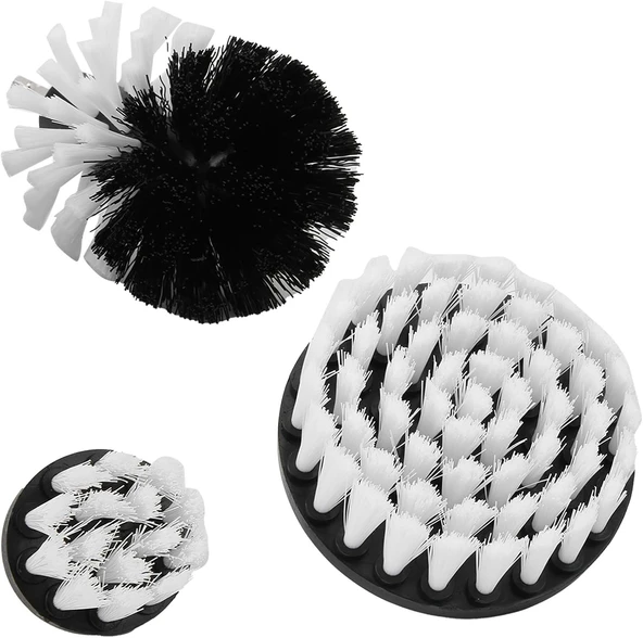 Fixonic B.H.D. BHD00900 Matkap ile Kullanılan 3'lü Temizlik Fırça Seti - Resim 2