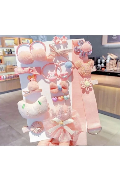 Batu kız bebek ve çocuk kutulu hediyelik toka seti - 12