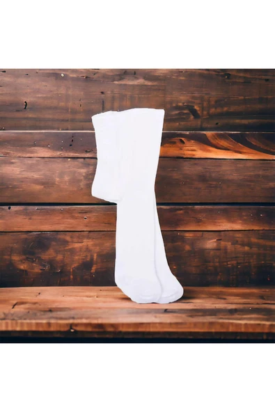 BATU GİYİM kız bebek ve çocuk havlu külotlu çorap - 2