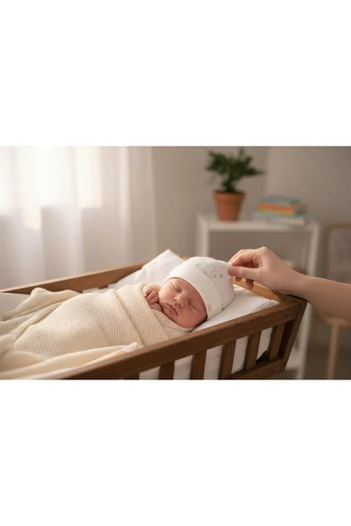 Batu kız bebek penye bere - 3