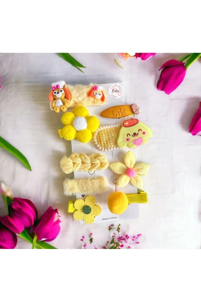 BATU GİYİM KIZ BEBEK VE KIZ ÇOCUK TOKA SETİ - 5