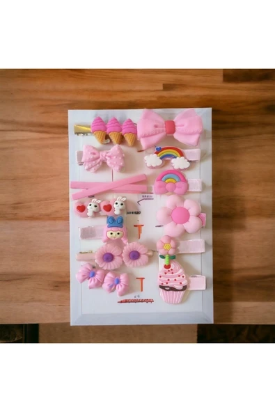 BATU GİYİM Kız Bebek Ve Çocuk Toka Seti - 2