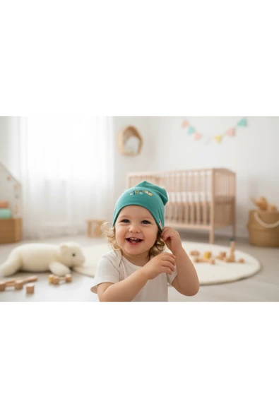 BATU GİYİM Çocuk penye bere 1-4 yaş - 6