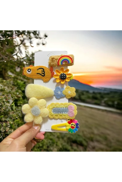 BATU GİYİM Figürlü Kiz çocuk toka seti - 3