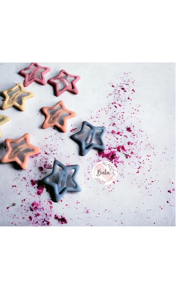 Batu yıldız çıtçıt toka seti 6lı - 11