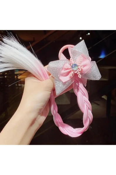 BATU GİYİM Kız Bebek ve Çocuk Figürlü Lastik Toka - 2