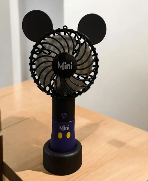 Şarjlı El Tipi Vantilatör ürün görseli