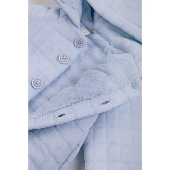 Caramell Dear Boy Bebek Tulum 56-62 cm 1-3 Ay Mavi CRML.MV.TU9978-5662 - 4