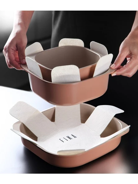 Neoflam Fika Comfort Terracota Tencere, Tava ve Fırın Kabı Seti - 3