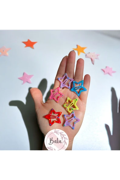 Batu yıldız çıtçıt toka seti 6lı - 3