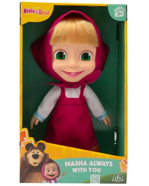 Masha ve Koca Ayı Masha Bebek 23cm MHA24 ürün görseli