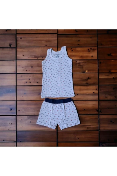 BATU GİYİM ERKEK  ATLET boxer TAKIM iç çamaşırı takımı - 4