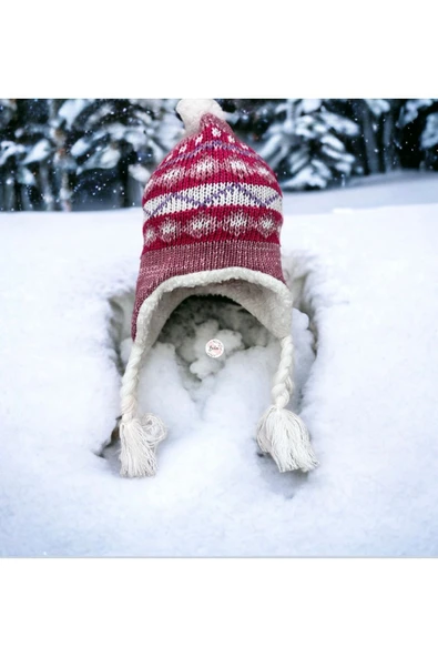 BATU GİYİM KIZ ÇOCUK ATKI BERE ELDİVEN TAKIMI - 2