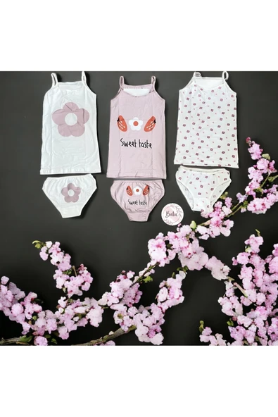 BATU GİYİM Kiz çocuk iç çamaşırı takımı - 7