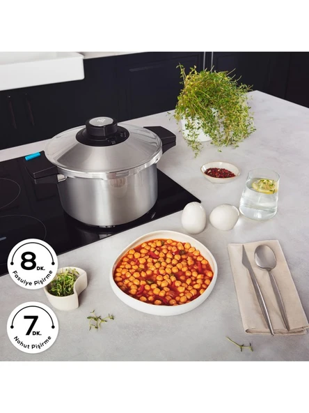 Karaca Quick And Safe Indüksiyon Tabanlı Düdüklü Tencere 7 Litre - 2