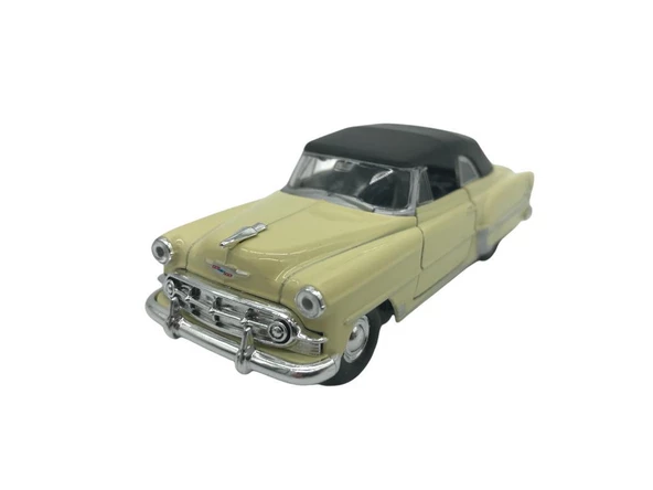 Farbu Oyuncak 1:38 Metal Çek Bırak Araba 1953 Chevrolet Bel Air 42367H-D - 11