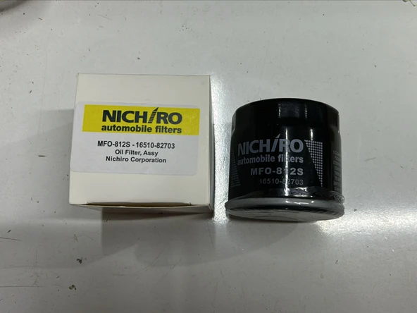 Suzuki Carry 1.0 Swift 1.0 Motor Yağ Filtresi Kısa Tip Nichiro ürün görseli 1