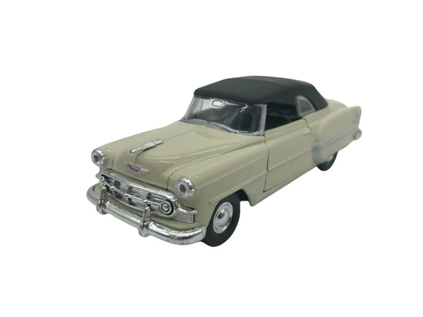 Farbu Oyuncak 1:38 Metal Çek Bırak Araba 1953 Chevrolet Bel Air 42367H-D - 10