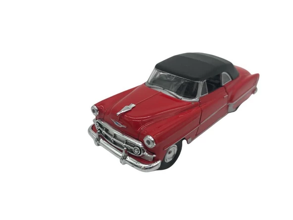 Farbu Oyuncak 1:38 Metal Çek Bırak Araba 1953 Chevrolet Bel Air 42367H-D - 9