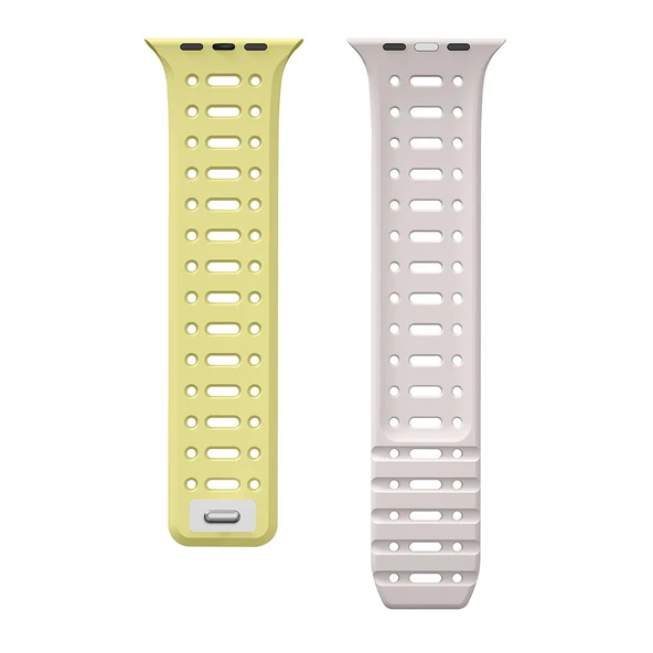 Watch 7 41mm KRD-124 Silikon Kordon Strap Kayış - Resim 2