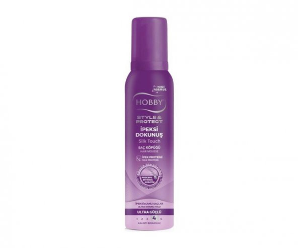 Hobby Style Hobby Style & Protect Ipeksi Dokunuş Saç Köpüğü 150 ml Kategori Saç Köpüğü