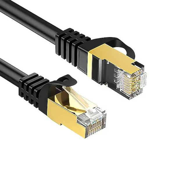 Cat 7 patch ethernet Kablosu cat7 rj45 internet Kablo 50cm - Resim 3