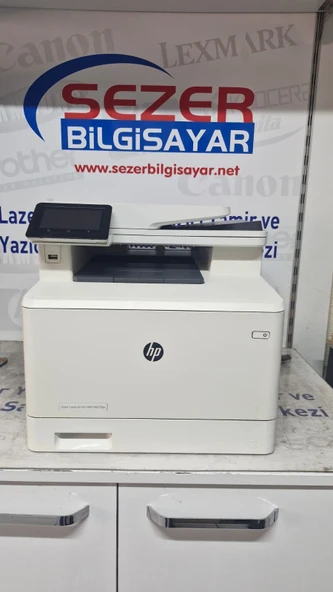 HP Renkli LaserJet Pro MFP M477fdn Wİ-Fİ + NETWORK+FAX ÇOK FONKSİYONLU RENKLİ LAZER YAZICI ( 2, EL LAZER YAZICIDIR) ürün görseli
