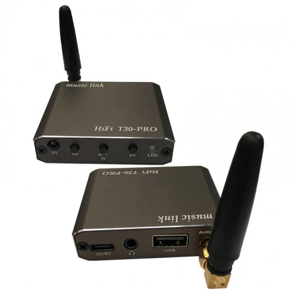 Çok fonksiyonlu Bluetooth ses alıcısı HIFI kayıpsız müzik USB AUX RCA - Resim 4