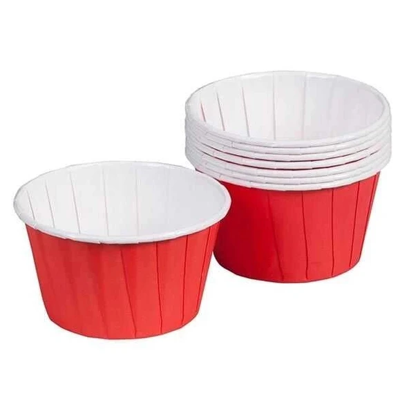 Kafem Kırmızı Muffin Kek Kapsülü 50li - K08 ürün görseli