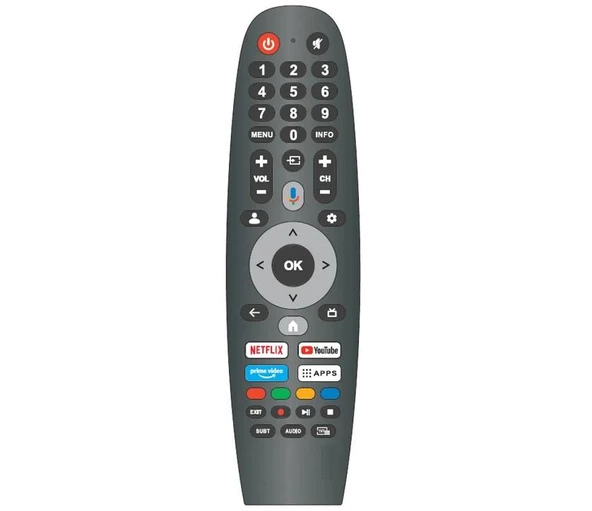 dijitsu ile uyumlu Model 85DQ38000 Mikrofonlo Google Smart Tv Kumanda ürün görseli