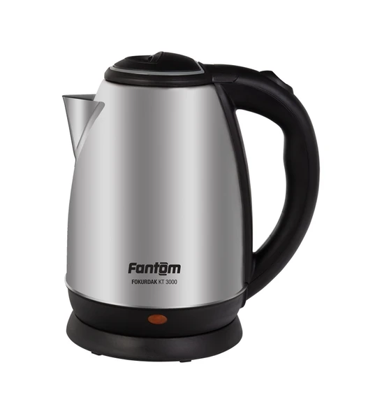 Fantom KT 3000 Fokurdak 1800 ML Paslanmaz Çelik Su Isıtıcı Gri ürün görseli