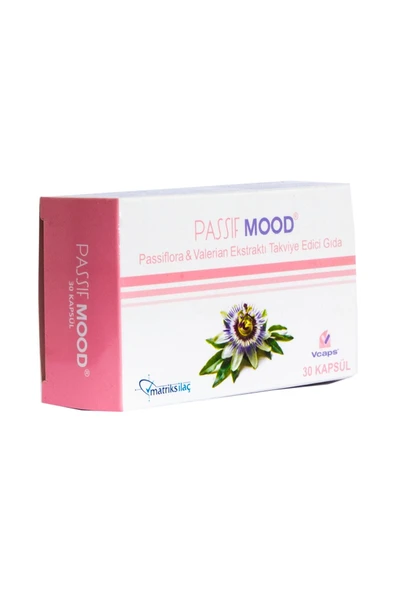 Matriks Ilaç Passiflora Mood 30 Kapsül
