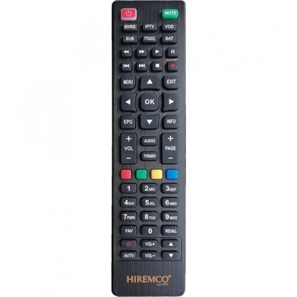 Hıremco Zapper Combo Hd Uydu Alıcısı Kumandası