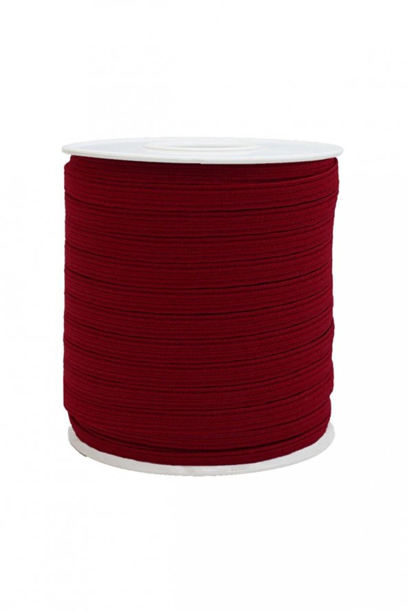 6mm Yassı Lateks Lastik/50 Metre Bel, Paça ve Don Lastiği - 5