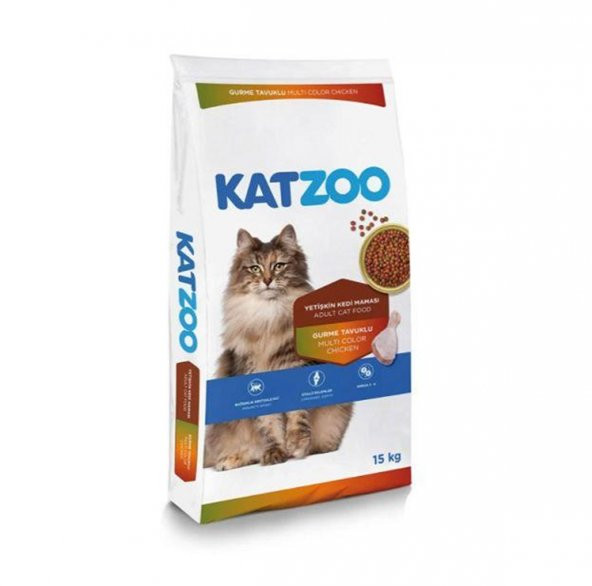 Katzoo Gurme Yetişkin Kedi Maması 15 KG