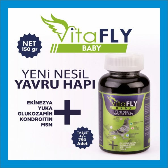 VitaFLY Yeni Nesil Yavru Hapı 154 gr - 750 Adet ürün görseli 1